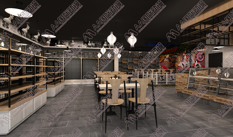 AA國際動漫教您如何開設一家動漫餐飲店_2