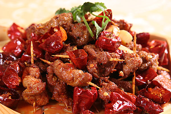 婁底那里有牙簽牛肉學（圖）_1