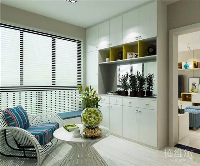 9款當(dāng)紅的玄關(guān)柜設(shè)計【德維爾商城定制家具】（圖）_1