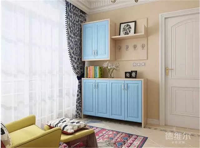 9款當(dāng)紅的玄關(guān)柜設(shè)計【德維爾商城定制家具】（圖）_8