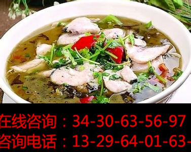 美食界的大咖：九兩魚酸菜魚加盟費用多少？_4
