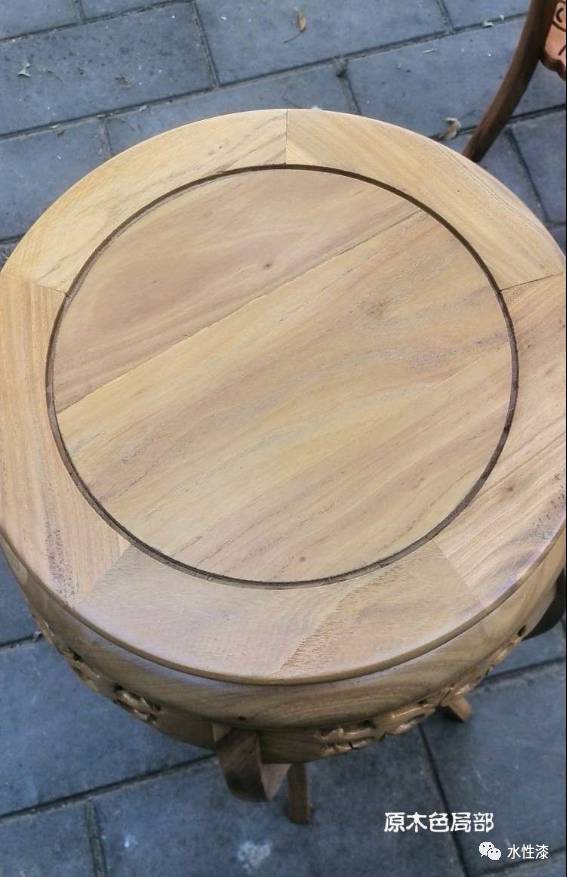 實(shí)木家具水性漆與油種擦色的使用效果（圖）_6