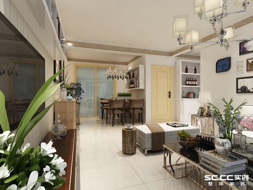 現(xiàn)代簡約風格-【瑞府】-溫馨氣息-石家莊實創(chuàng)裝飾（圖）_3