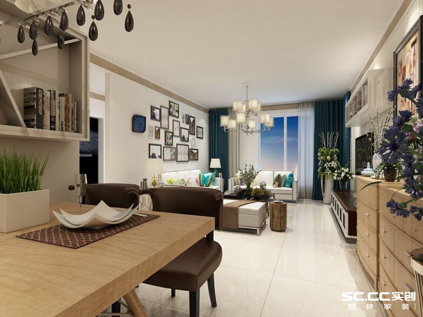 現(xiàn)代簡約風格-【瑞府】-溫馨氣息-石家莊實創(chuàng)裝飾（圖）_4