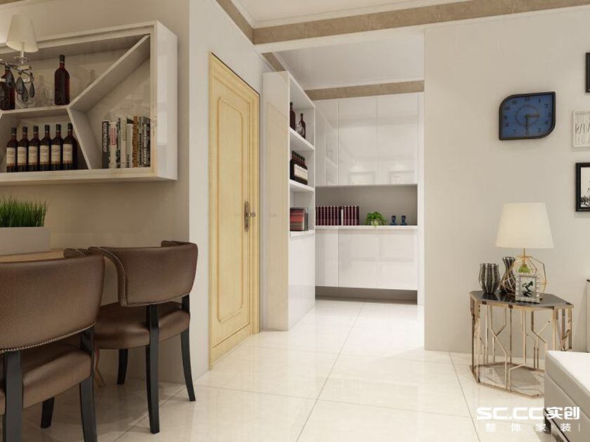 現(xiàn)代簡約風格-【瑞府】-溫馨氣息-石家莊實創(chuàng)裝飾（圖）_5