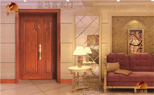 金馬首——開創(chuàng)綠色環(huán)保健康新木門（圖）_1