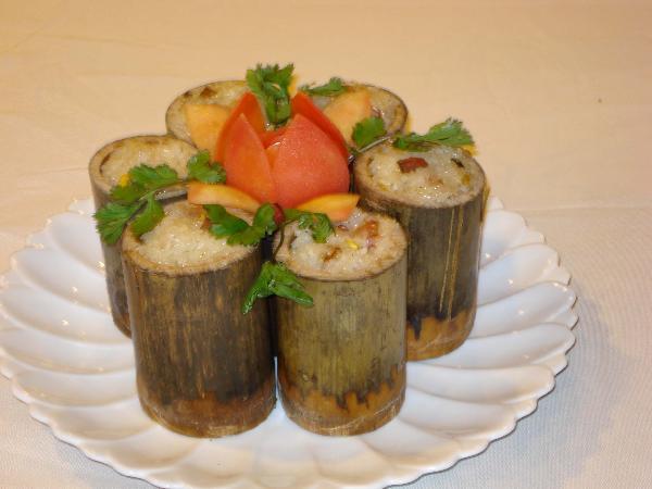 重慶哪里可以學(xué)竹筒飯技術(shù)（圖）_1