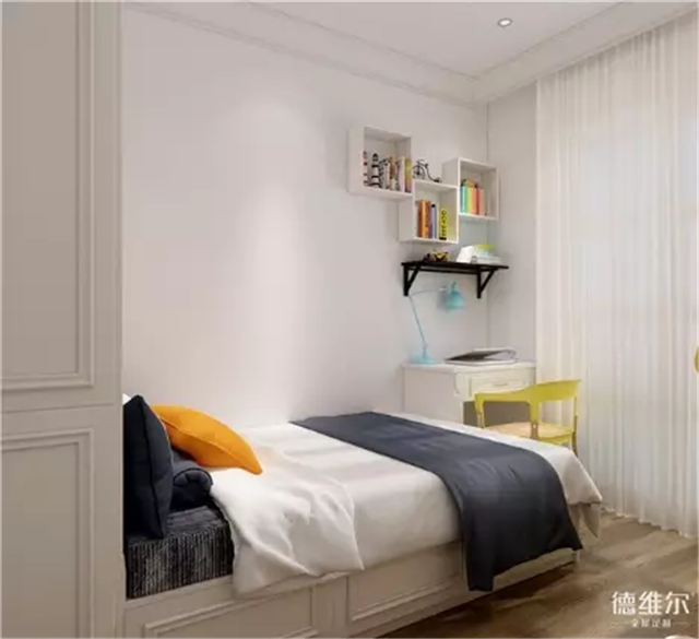 絕妙動(dòng)畫配色兒童房定制方案！德維爾商城定制家具（圖）_9