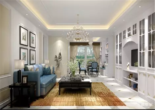 百搭不出錯(cuò)的客廳配色推薦！德維爾商城定制家具（圖）_7