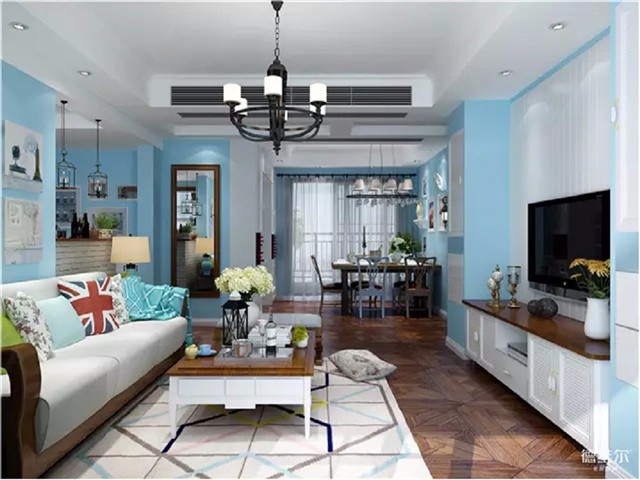 百搭不出錯(cuò)的客廳配色推薦！德維爾商城定制家具（圖）_8