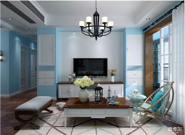 百搭不出錯(cuò)的客廳配色推薦！德維爾商城定制家具（圖）_9