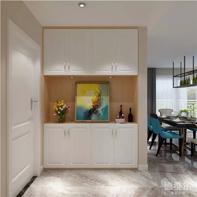 87㎡現(xiàn)代四房一廳裝修案例！全屋定制德維爾商城（圖）_2