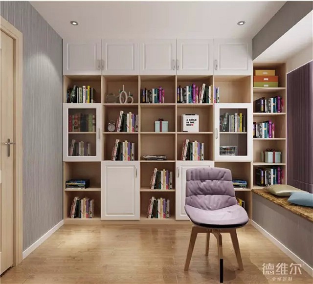 87㎡現(xiàn)代四房一廳裝修案例！全屋定制德維爾商城（圖）_9