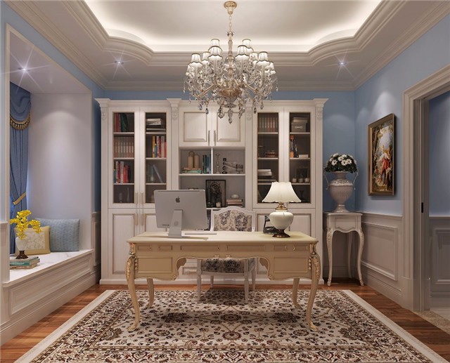 3步搞定10㎡書房裝修，【德維爾商城定制家具】（圖）_3