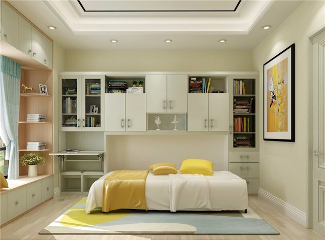 3步搞定10㎡書房裝修，【德維爾商城定制家具】（圖）_4