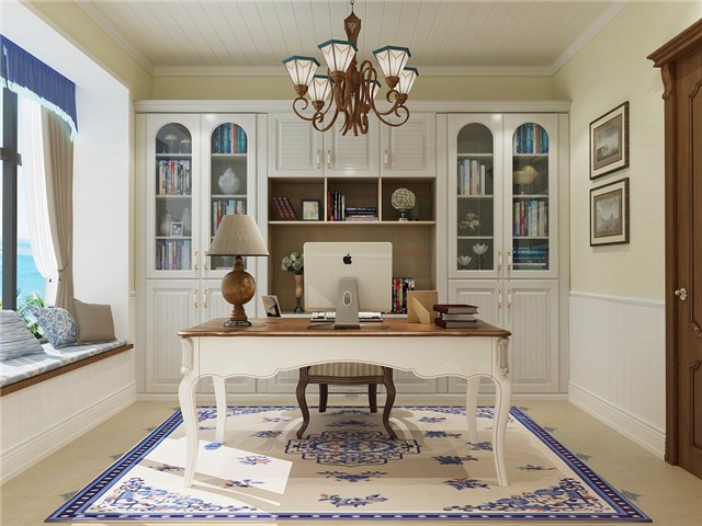 3步搞定10㎡書房裝修，【德維爾商城定制家具】（圖）_6