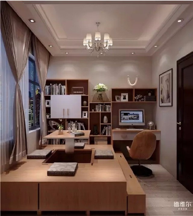 兩套經(jīng)典不過時的榻榻米定制案例！德維爾商城定制家具（圖）_3