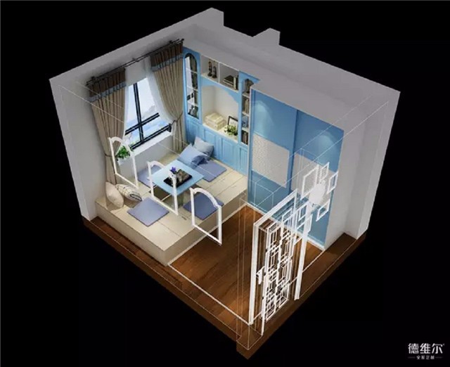 兩套經(jīng)典不過時的榻榻米定制案例！德維爾商城定制家具（圖）_5