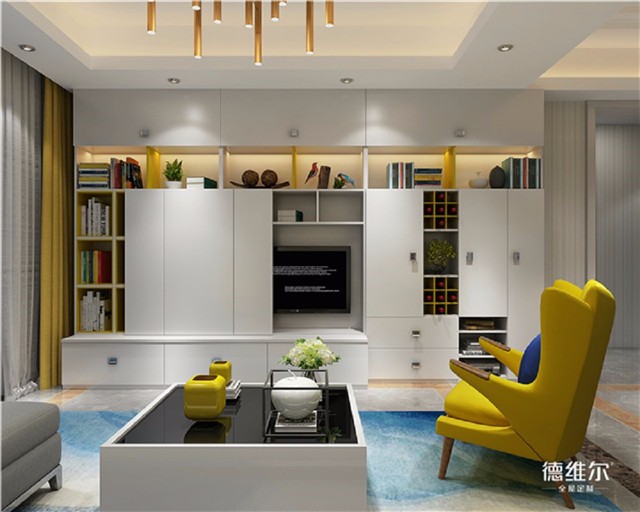 客廳、臥室、書房收納訣竅！德維爾商城定制家具（圖）_1