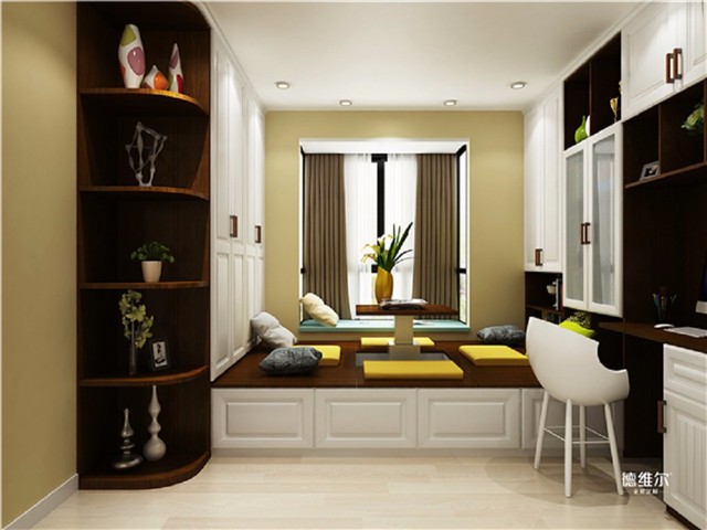 客廳、臥室、書房收納訣竅！德維爾商城定制家具（圖）_3