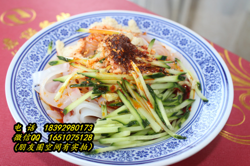 陜西小吃技術(shù)哪有教?正宗陜西涼皮肉夾饃老潼關(guān)培訓(xùn)學(xué)習(xí)_1