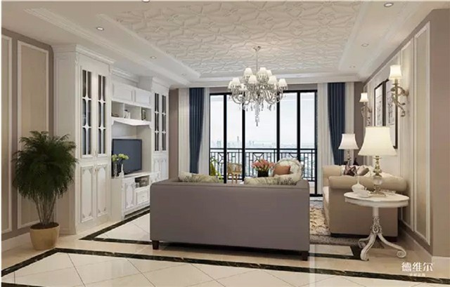布置客廳那些方面很重要？德維爾商城全屋定制（圖）_2