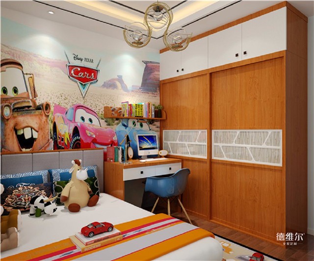 全屋定制德維爾商城：兒童房收納有妙招！（圖）_1