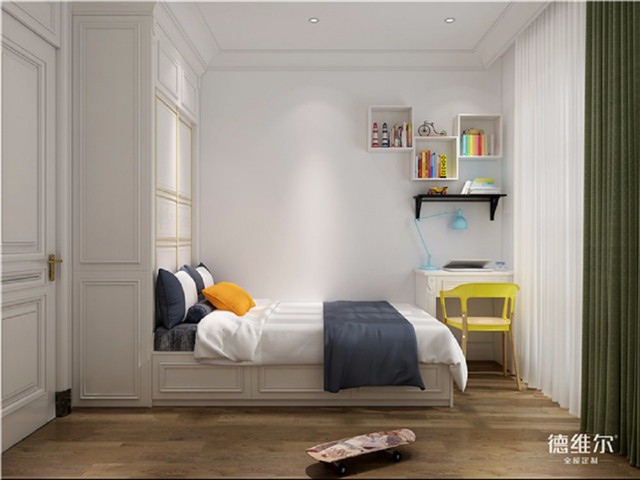 全屋定制德維爾商城：兒童房收納有妙招！（圖）_2