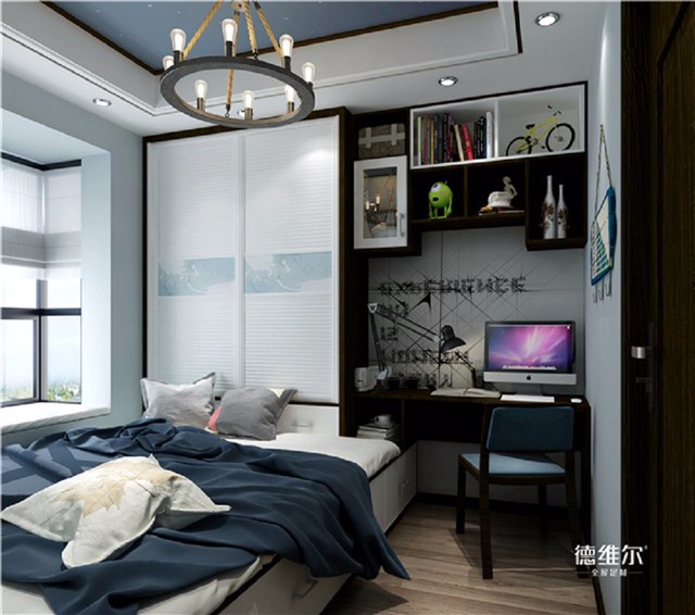 全屋定制德維爾商城：兒童房收納有妙招！（圖）_5