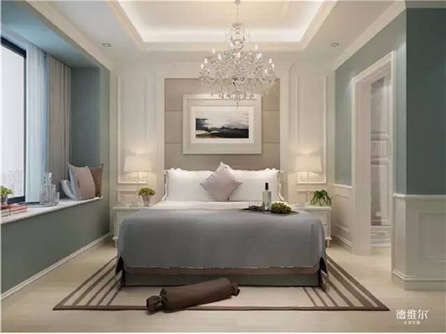 歐式臥室的正確觀看姿勢！德維爾商城定制家具（圖）_3