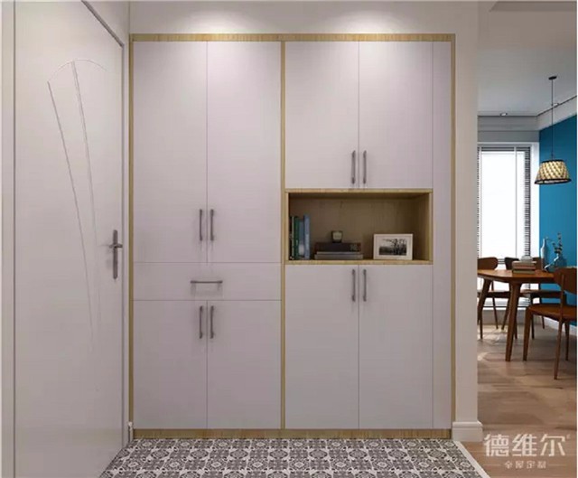 75㎡極簡北歐風(fēng)裝修案例 全屋定制德維爾商城（圖）_2