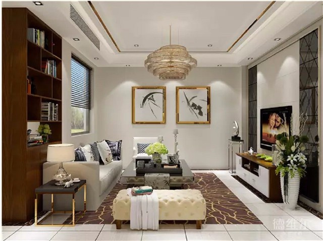 75㎡現(xiàn)代風(fēng)全屋定制案例 德維爾商城（圖）_3