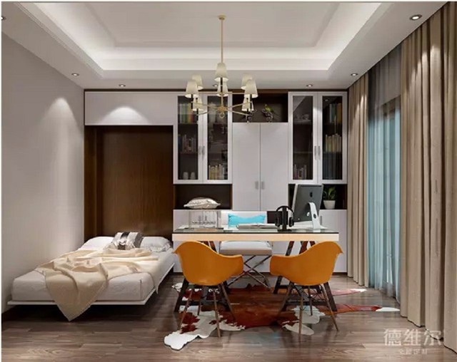 75㎡現(xiàn)代風(fēng)全屋定制案例 德維爾商城（圖）_8