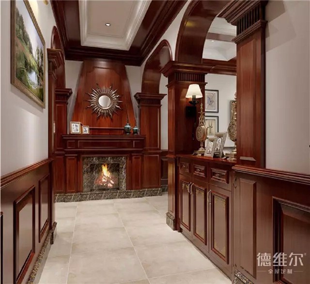 美式風(fēng)格裝修必看的軟裝搭配技巧 德維爾商城定制家具（圖）_2
