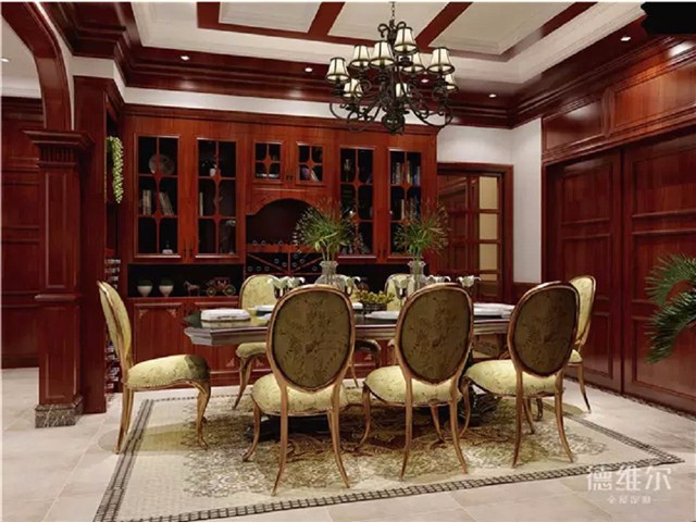 美式風(fēng)格裝修必看的軟裝搭配技巧 德維爾商城定制家具（圖）_3