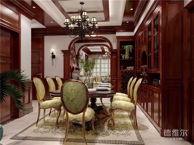 美式風(fēng)格裝修必看的軟裝搭配技巧 德維爾商城定制家具（圖）_4