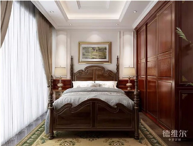 美式風(fēng)格裝修必看的軟裝搭配技巧 德維爾商城定制家具（圖）_5