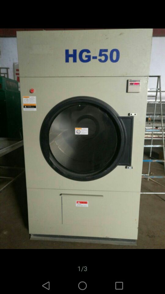 开封二手50公斤烘干机二手100卧式水洗机洗台布的机器（图）_1
