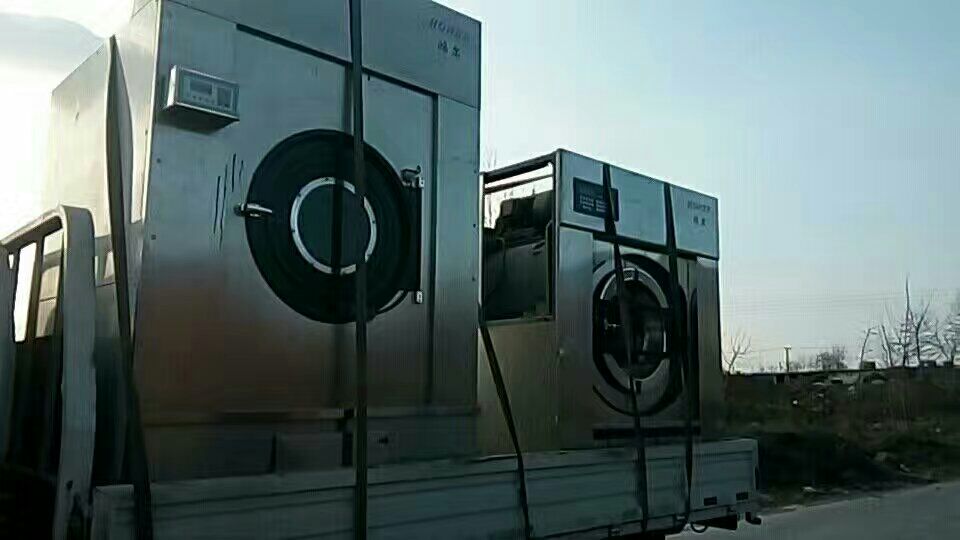 著急出手 開封二手100公斤鴻爾水洗機(jī)全套燙平機(jī)（圖）_1
