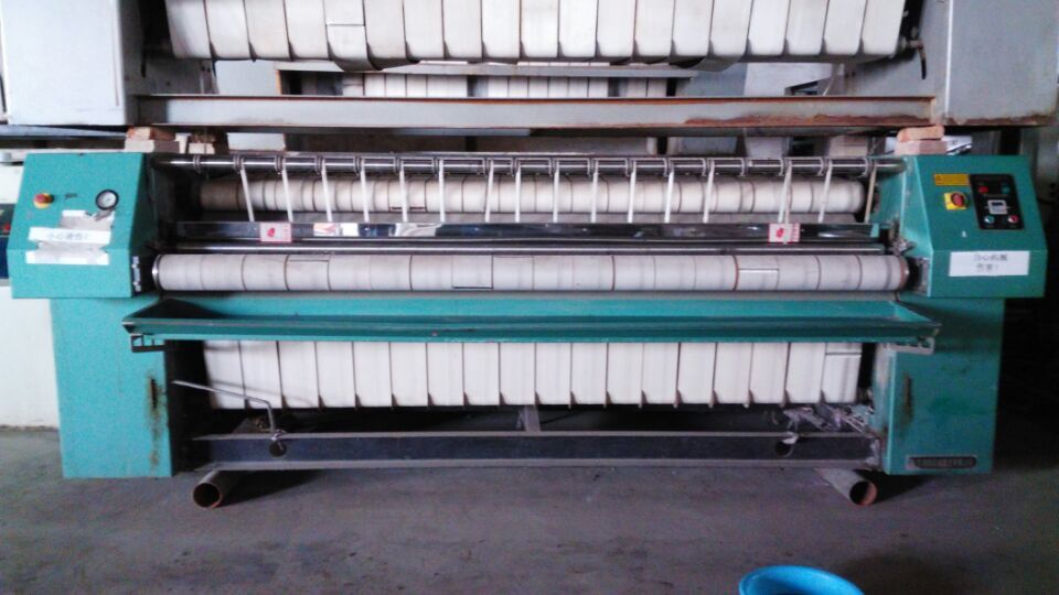 開(kāi)封二手三輥燙平機(jī)二手無(wú)紡布燙平機(jī)便宜點(diǎn)的多少錢(qián)（圖）_1