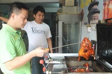 卖旺烤鸭技术学习 卖旺烤鸭制作过程培训（图）_1
