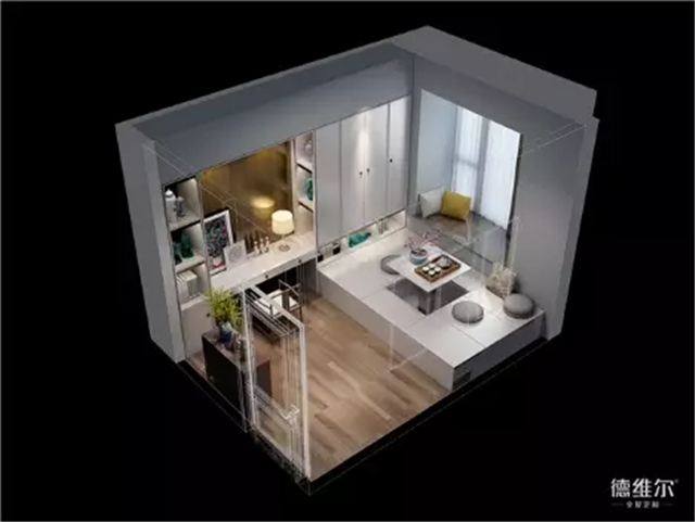 現(xiàn)代商城德維爾定制教你打造時(shí)尚榻榻米家具（圖）_3