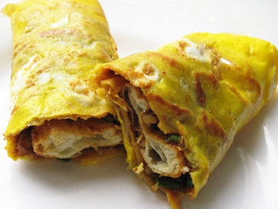 山東雜糧煎餅配方做法，加盟煎餅果子做法培訓(xùn)雜糧煎餅_1