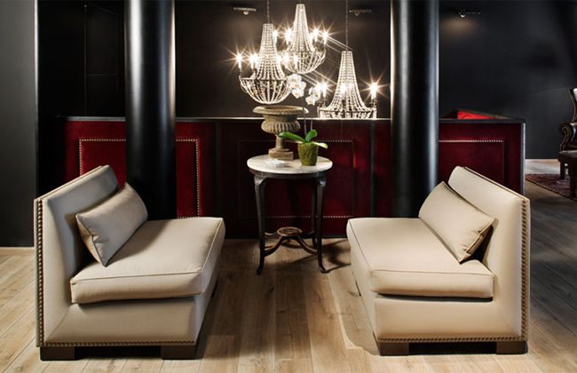 廠家定做卡座沙發(fā)_杭州雅莉莎沙發(fā)家具有限公司（圖）_1