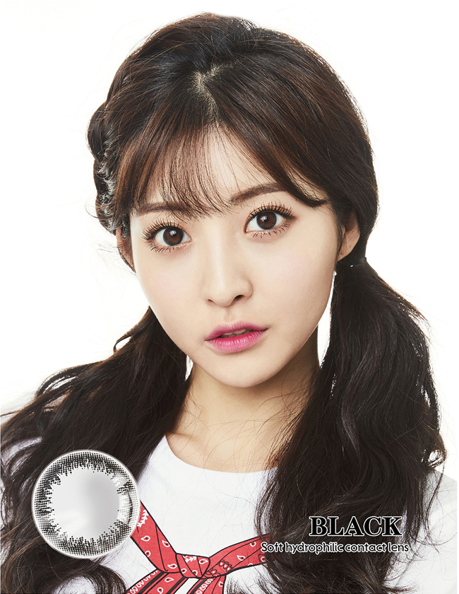 你眼里的花開(kāi)了，米歐米彩色隱形眼鏡TY04點(diǎn)睛黑（圖）_1