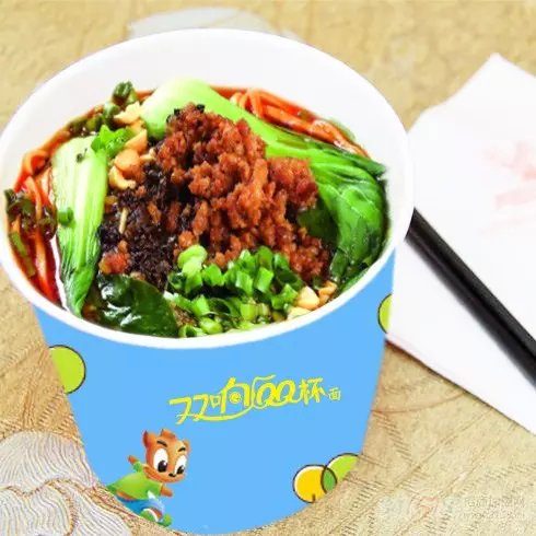 小吃加盟10大品牌排行榜雙響QQ杯面街邊最火美食_1