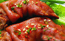 江門哪里有學做狀元烤豬蹄培訓（圖）_2