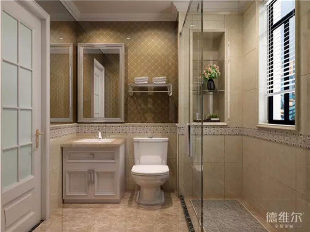 131㎡三房兩廳簡歐風(fēng)定制家具案例 德維爾商城DWEJIA（圖）_8