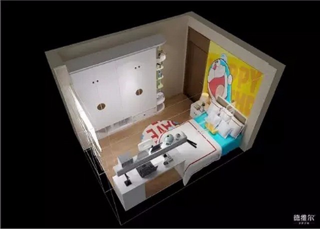 如何打造摩登又典雅的兒童房！現(xiàn)代商城德維爾定制（圖）_1