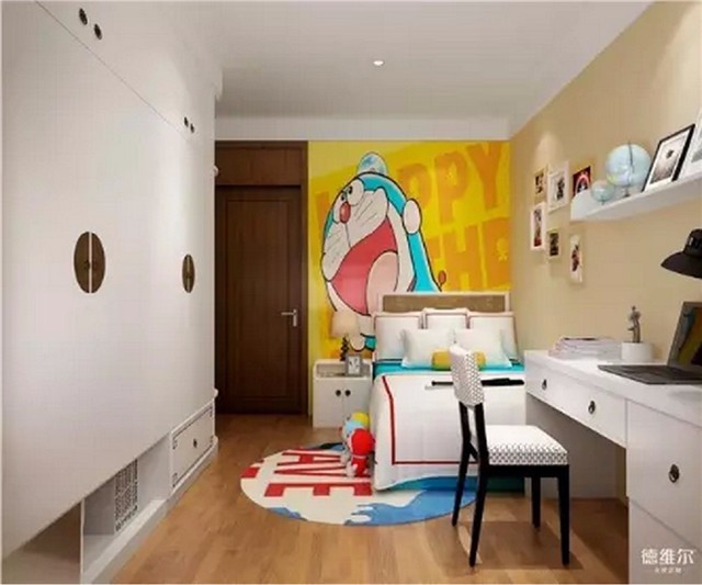 如何打造摩登又典雅的兒童房！現(xiàn)代商城德維爾定制（圖）_2